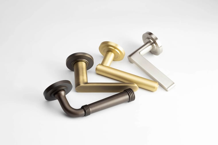 Burlington Handles in 4 different variants and finishes