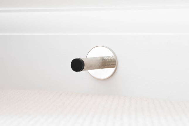 Knurled Wall Mounted Door Stop